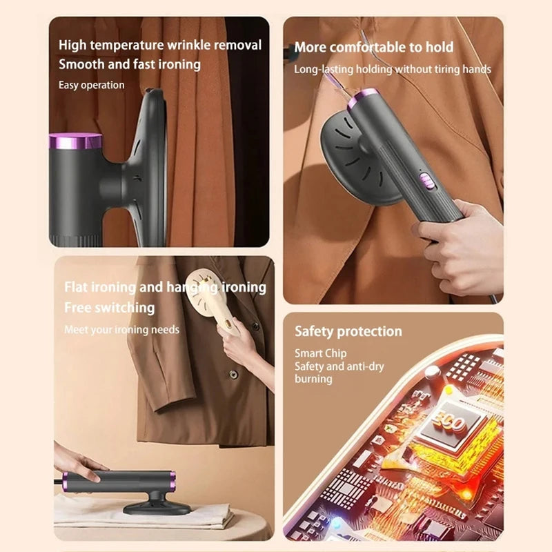Handheld Clothes Steamer Iron